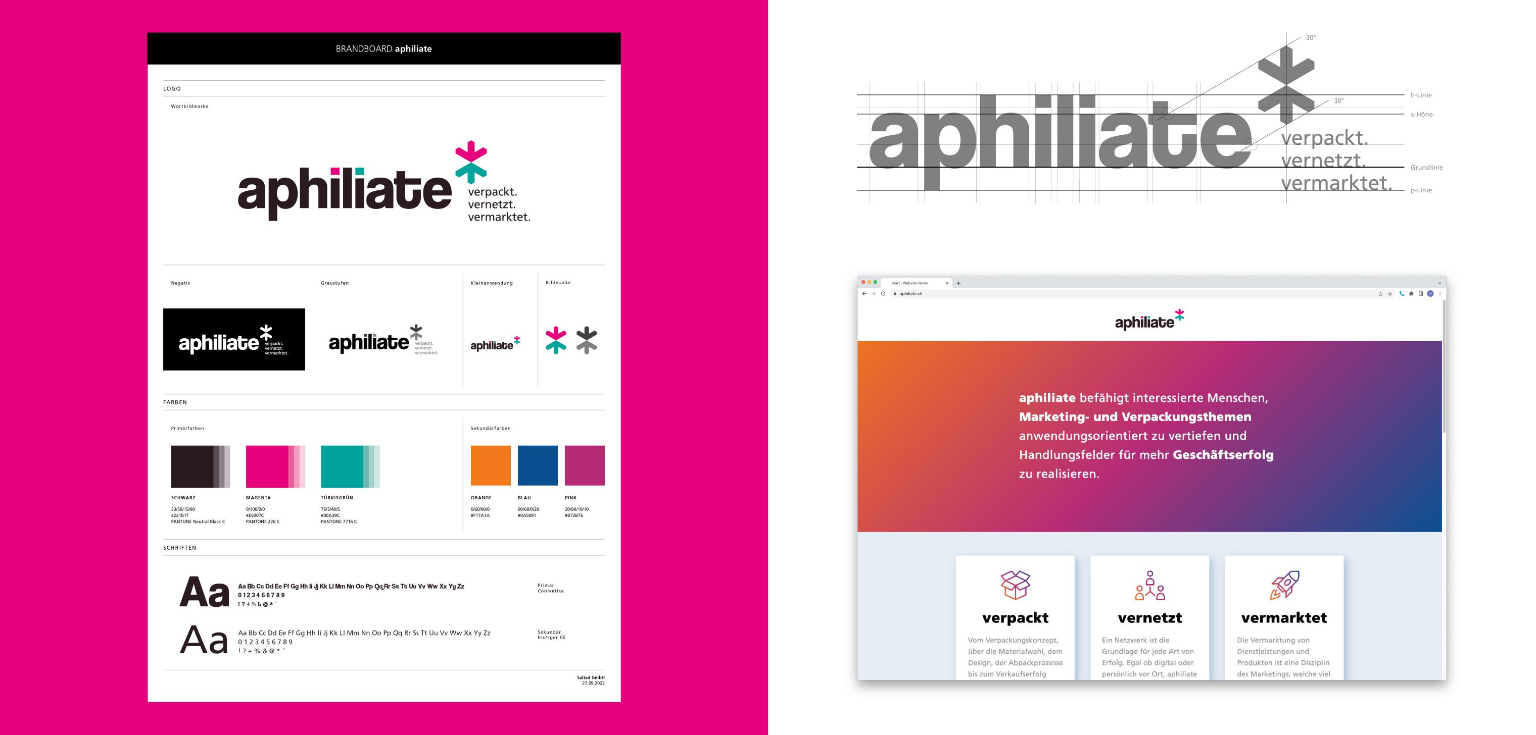 aphiliate GmbH – Strategie und Design